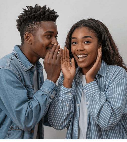 Team members representing philosophy and core values